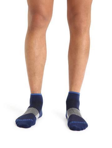 Pánské Ponožky Icebreaker Merino Multisport Light Mini Královská Modrá Tmavě Blankyt | CZ 1917HAPK